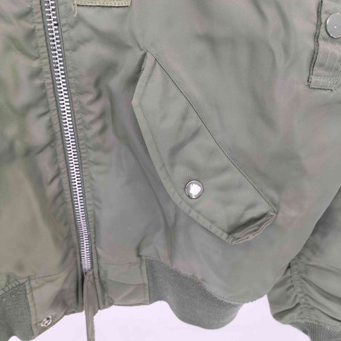 ユーエスエアーフォース U.S. AIR FORCE WESTOP INDUSTRIES社製 IDEALジッパー L-2A フライトジャケット メンズ import:L