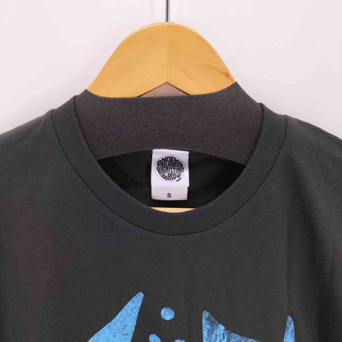 プリントクルーネックバンドTシャツ メンズ JPN:S