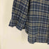キングサイズ KINGSIZE ノーカラーチェックネルシャツ メンズ 7XL