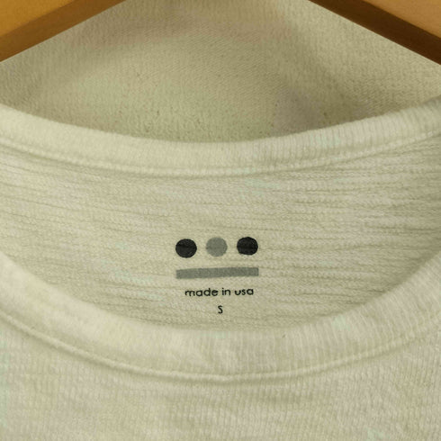スリードッツ three dots USA製 パイル地 S/S Tシャツ メンズ import:S
