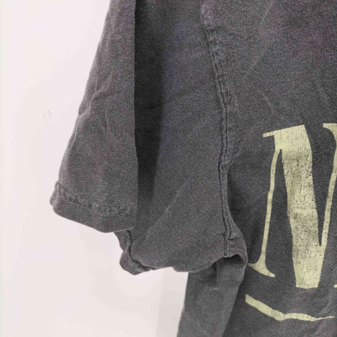 プリントクルーネックバンドTシャツ メンズ JPN:M