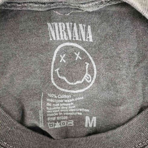 プリントクルーネックバンドTシャツ メンズ JPN:M