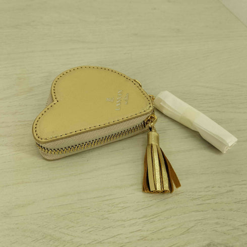 ランバンオンブルー LANVIN en Bleu ハートモチーフ コインケース レディース