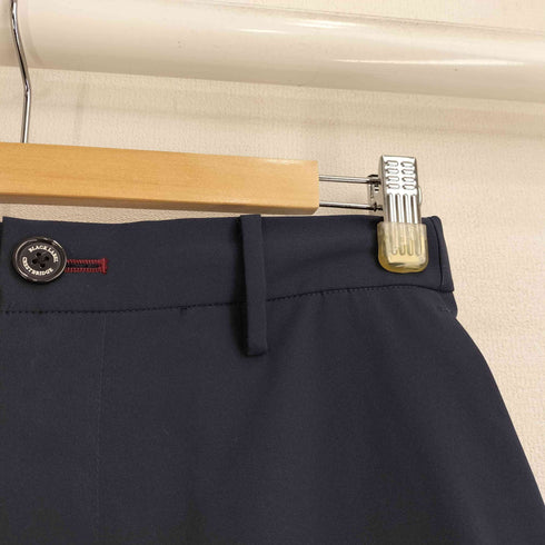 ブラックレーベルクレストブリッジ BLACK LABEL CRESTBRIDGE ロゴパッチ ポリエステル テーパードパンツ メンズ JPN:S