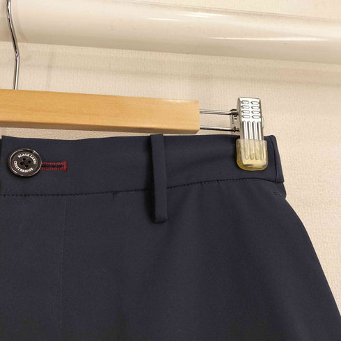 ブラックレーベルクレストブリッジ BLACK LABEL CRESTBRIDGE ロゴパッチ ポリエステル テーパードパンツ メンズ JPN:S