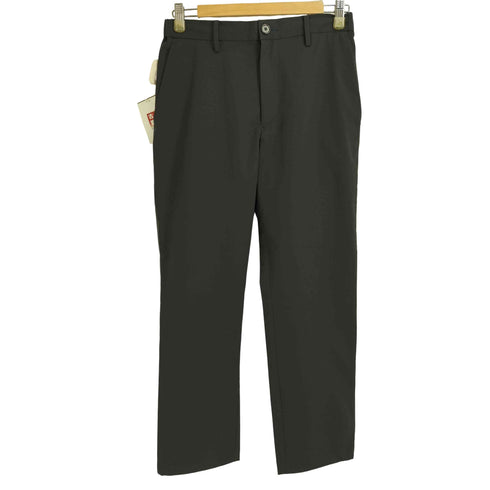ブラックレーベルクレストブリッジ BLACK LABEL CRESTBRIDGE ロゴパッチ ポリエステル テーパードパンツ メンズ JPN:S