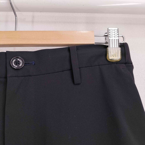 ブラックレーベルクレストブリッジ BLACK LABEL CRESTBRIDGE ロゴパッチ ポリエステル テーパードパンツ メンズ JPN:S