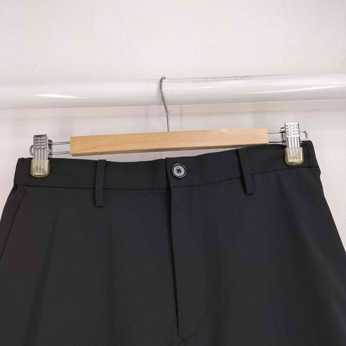 ブラックレーベルクレストブリッジ BLACK LABEL CRESTBRIDGE ロゴパッチ ポリエステル テーパードパンツ メンズ JPN:S