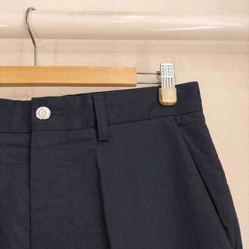エポカウォモ Epoca uomo アルミボタン ノータック スラックス パンツ メンズ