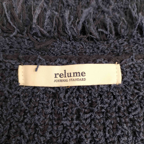 ジャーナルスタンダードレリューム JOURNAL STANDARD relume TWEEDY KNITベスト レディース FREE