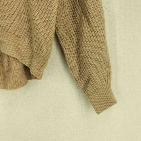 ランバンオンブルー LANVIN en Bleu ボリュームスリーブフリルニット レディース EUR:38