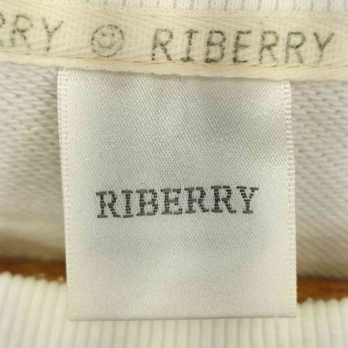 RIBERRY ドローコードフロントプリントスウェット レディース