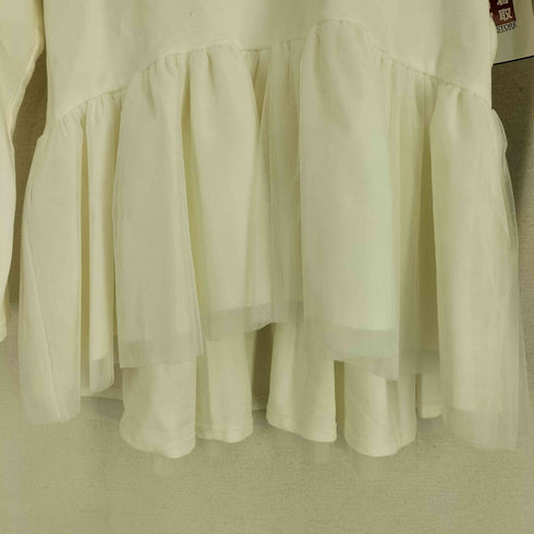 ツルバイマリコオイカワ Tsuru by Mariko Oikawa Honey チュールペプラムトップス レディース JPN:36