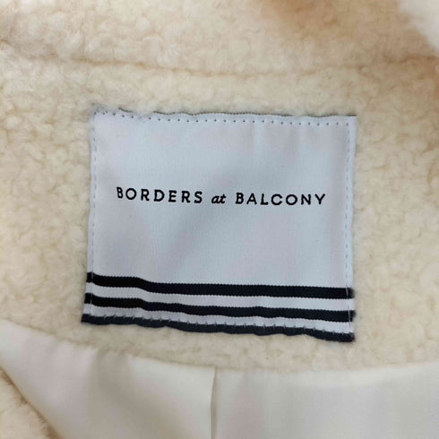 ボーダーズアットバルコニー borders at balcony パフスリーブボアコート レディース JPN:36
