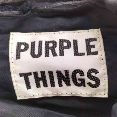 パープルシングス PURPLE THINGS 巾着 コードショルダーバッグ メンズ