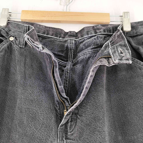 ラングラー Wrangler 80-90S ブラックデニムペインターパンツ メンズ 34/32