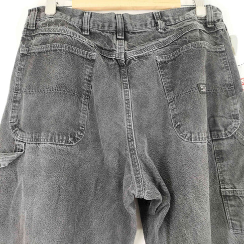 ラングラー Wrangler 80-90S ブラックデニムペインターパンツ メンズ 34/32