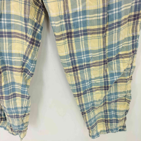 フラグスタフ F-LAGSTUF-F チェック柄 イージーパンツ メンズ JPN:L