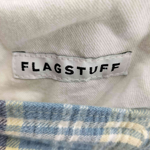 フラグスタフ F-LAGSTUF-F チェック柄 イージーパンツ メンズ JPN:L