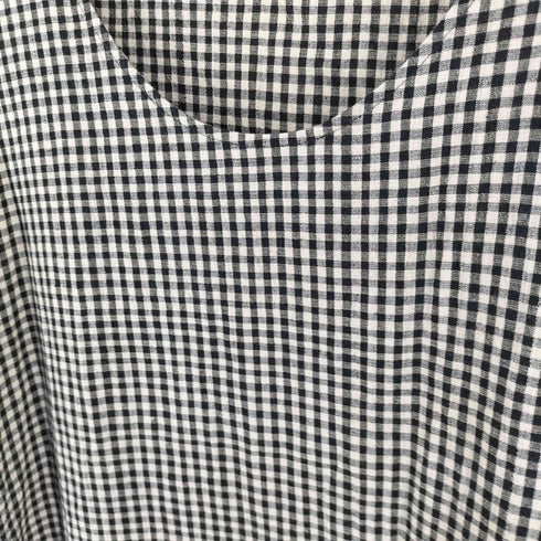 ヨーガンレール Jurgen Lehl ギンガムチェック フレア ワンピース レディース import:M