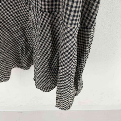 ヨーガンレール Jurgen Lehl ギンガムチェック フレア ワンピース レディース import:M