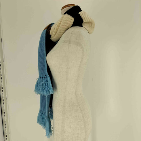 クルニ CULLNI 21AW 別注 OLOR BORDER SCARF カラー ボーダー スカーフ ウール マフラー メンズ