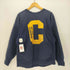チャンピオン Champion 90s USA製 CHAMPION PRODUCTS リバースウィーブ 両面 クラックプリント クルーネックスウェット メンズ import:L