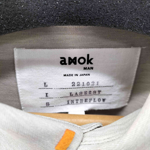 AMOK MAN LASER STITCH SHIRTS 半袖シャツ domestic メンズ JPN:M