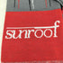 サンルーフ sunroof SRF RACE CAR DECAL GRAPHIC REVERSIBLE KNIT MUFFLER メンズ