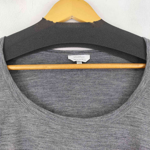 マックスマーラ MAX MARA 白タグ L/S クルーネックTシャツ レディース import:M
