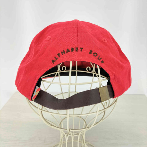 ALPHABET SOUP ワッペンキャップ メンズ