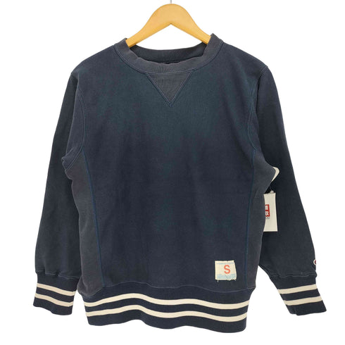 チャンピオン Champion 復刻タタキタグ 無地 リバースウィーブ クルーネックスウェット メンズ JPN:S