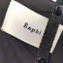 Eaphi Linen like fringe salopette レディース short