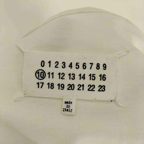 メゾンマルジェラ Maison Margiela 19SS イタリア製 カレンダーロゴ プリント スウェット メンズ EUR:46