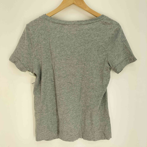 シーバイクロエ SEE BY CHLOE ロゴパッチワーク S/S Vネック Tシャツ レディース US:0-2