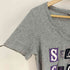 シーバイクロエ SEE BY CHLOE ロゴパッチワーク S/S Vネック Tシャツ レディース US:0-2