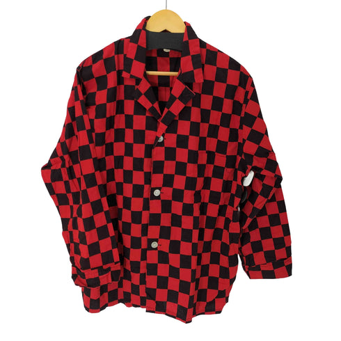 Johsons Mens Shop ENRO チェッカーフラッグ パジャマシャツ メンズ