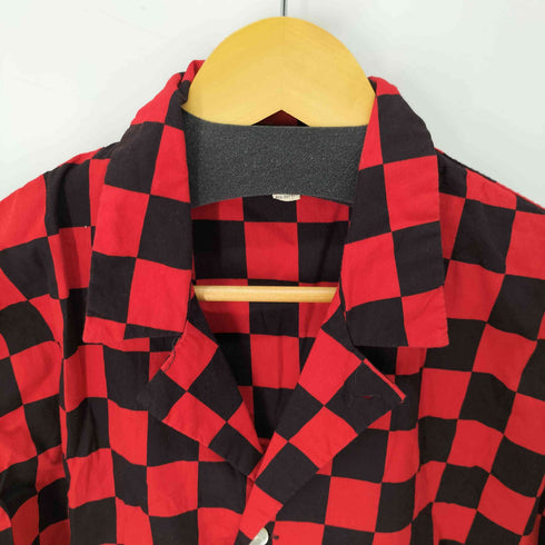 Johsons Mens Shop ENRO チェッカーフラッグ パジャマシャツ メンズ