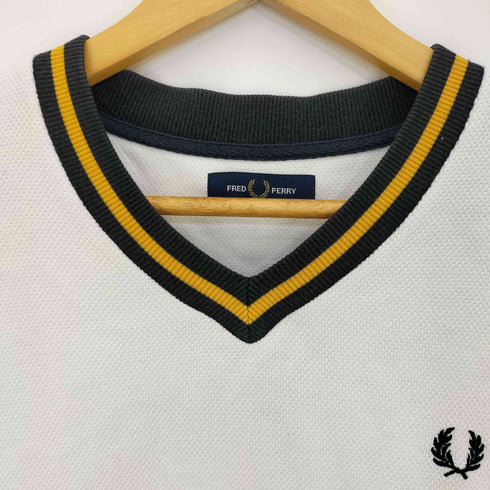 フレッドペリー FRED PERRY Vネック チルデン スウェット メンズ JPN:M