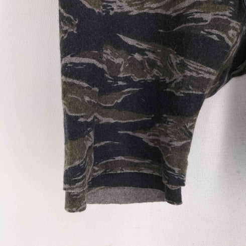 カズユキクマガイアタッチメント KAZUYUKI KUMAGAI ATTACHMENT カシミヤ混ニットフラノタイガーカモ ショートパンツ メンズ JPN:2