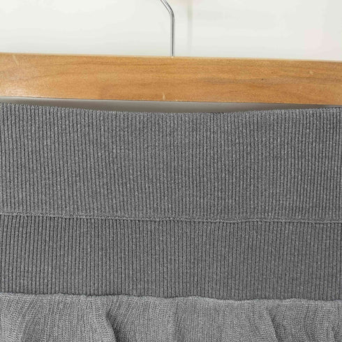 アダムエロペ Adam et Rope サステナブル ニットフリルスカート レディース FREE