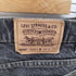 リーバイス Levis 94年製 USA製 505 先染めブラック ボタン裏585 メンズ W36/L30