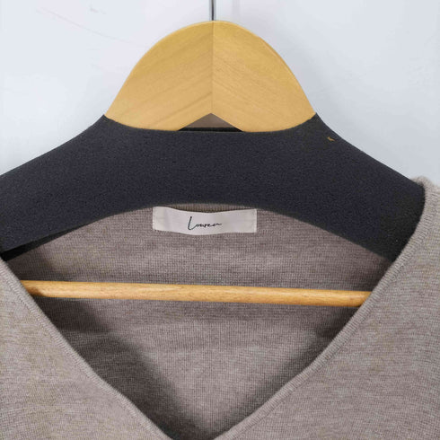 ローレン louren クロップドリブカーディガン レディース JPN:S