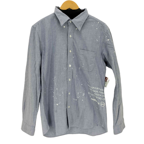 ユニフォームエクスペリメント uniform experiment 19SS DRIPPING B.D SHIRT メンズ JPN:4