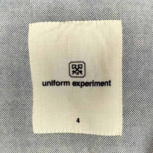 ユニフォームエクスペリメント uniform experiment 19SS DRIPPING B.D SHIRT メンズ JPN:4