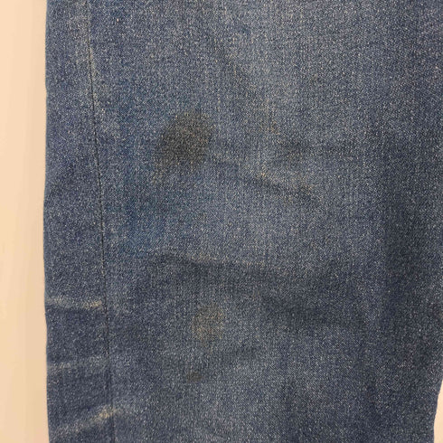 ガンリュウ GANRYU 12aw 製品洗い加工 3連 ベルトループ ラメスキニーデニムパンツ メンズ JPN:M