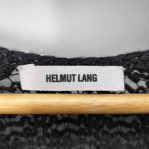ヘルムートラング HELMUT LANG Vネックアシンメトリーニット レディース