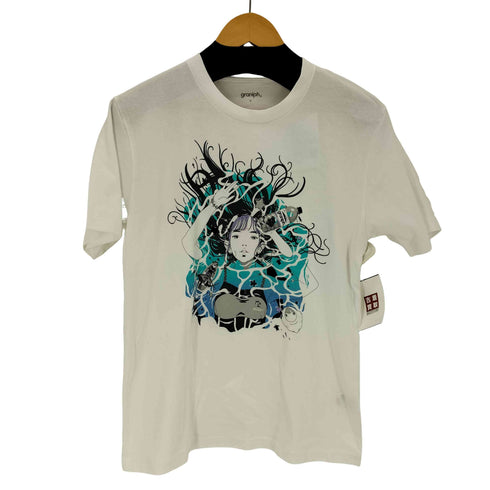 グラニフ graniph ダイアローグ Tシャツ レディース JPN:S