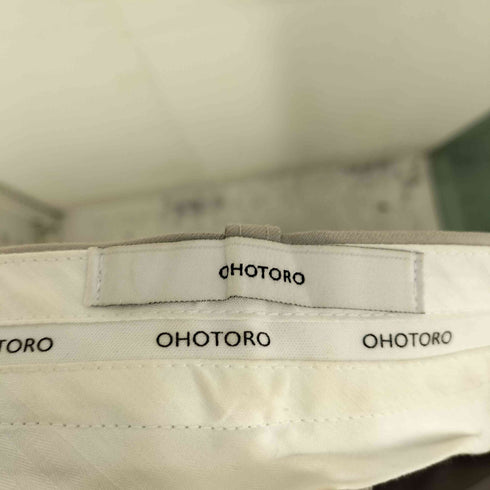 オオトロ OHOTORO OHOTORO Pot Tapered Slacks レディース JPN:S