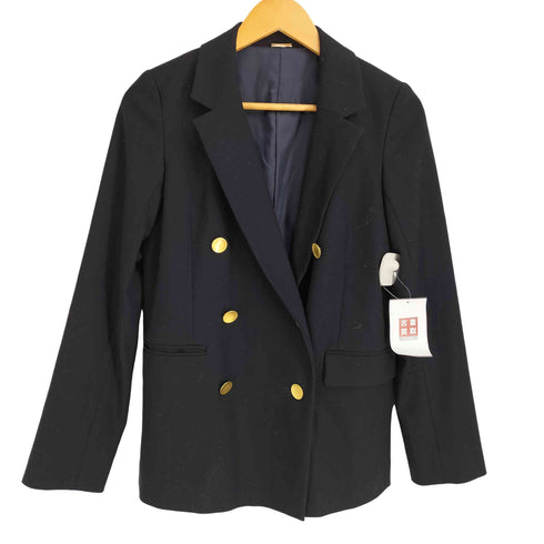 スナイデル snidel 紺ブレ ダブルジャケット レディース JPN:0